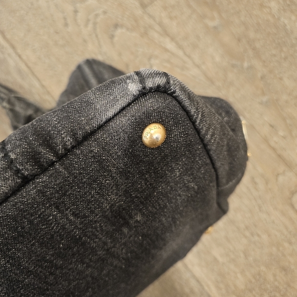 Prada Black Denim Tote - Picture 9 of 13